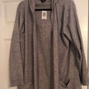 Torrid hooded cardigan
